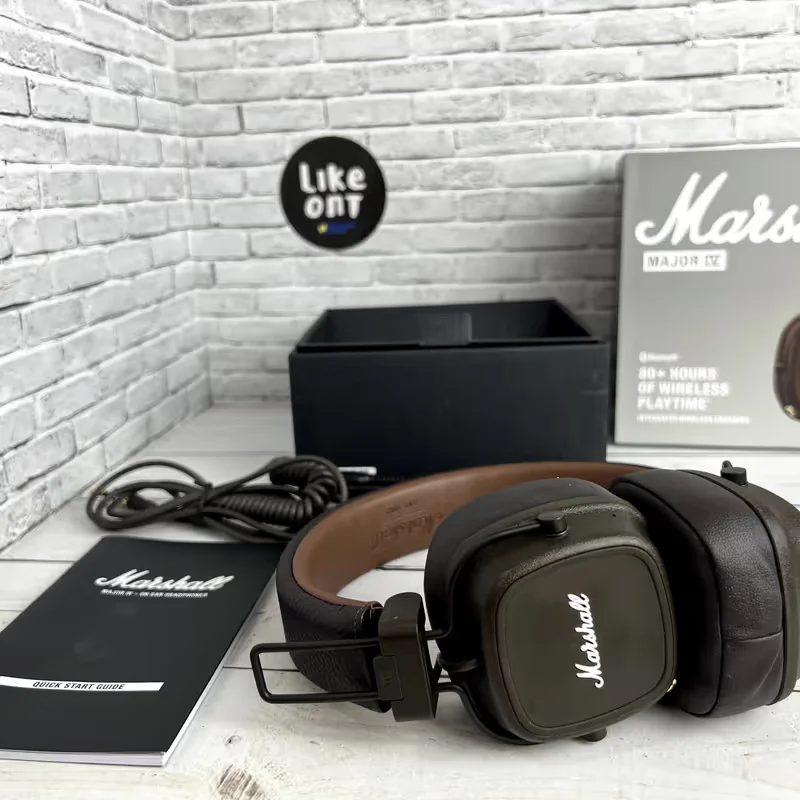 Наушники Marhall Major 4, накладные, беспроводные, bluetooth - миниатюра 2