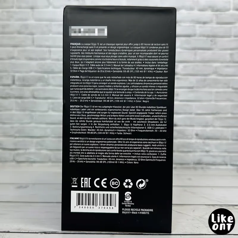 Наушники Marhall Major 4, накладные, беспроводные, bluetooth - миниатюра 8