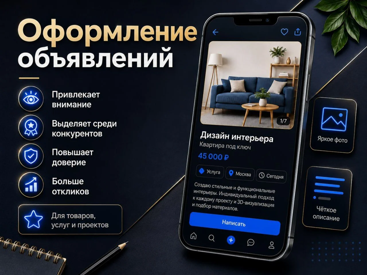 Визуал, логотипы, дизайн для вашего бизнеса - миниатюра 6