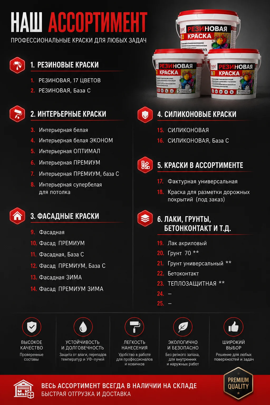 Краска резиновая фасадагая и интерьерная - миниатюра 3