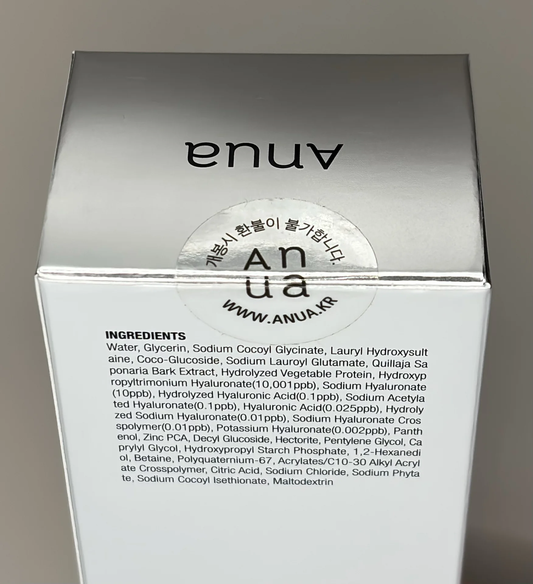 Оригинальная пенка Anua с гиалуроновой кислотой - миниатюра 4
