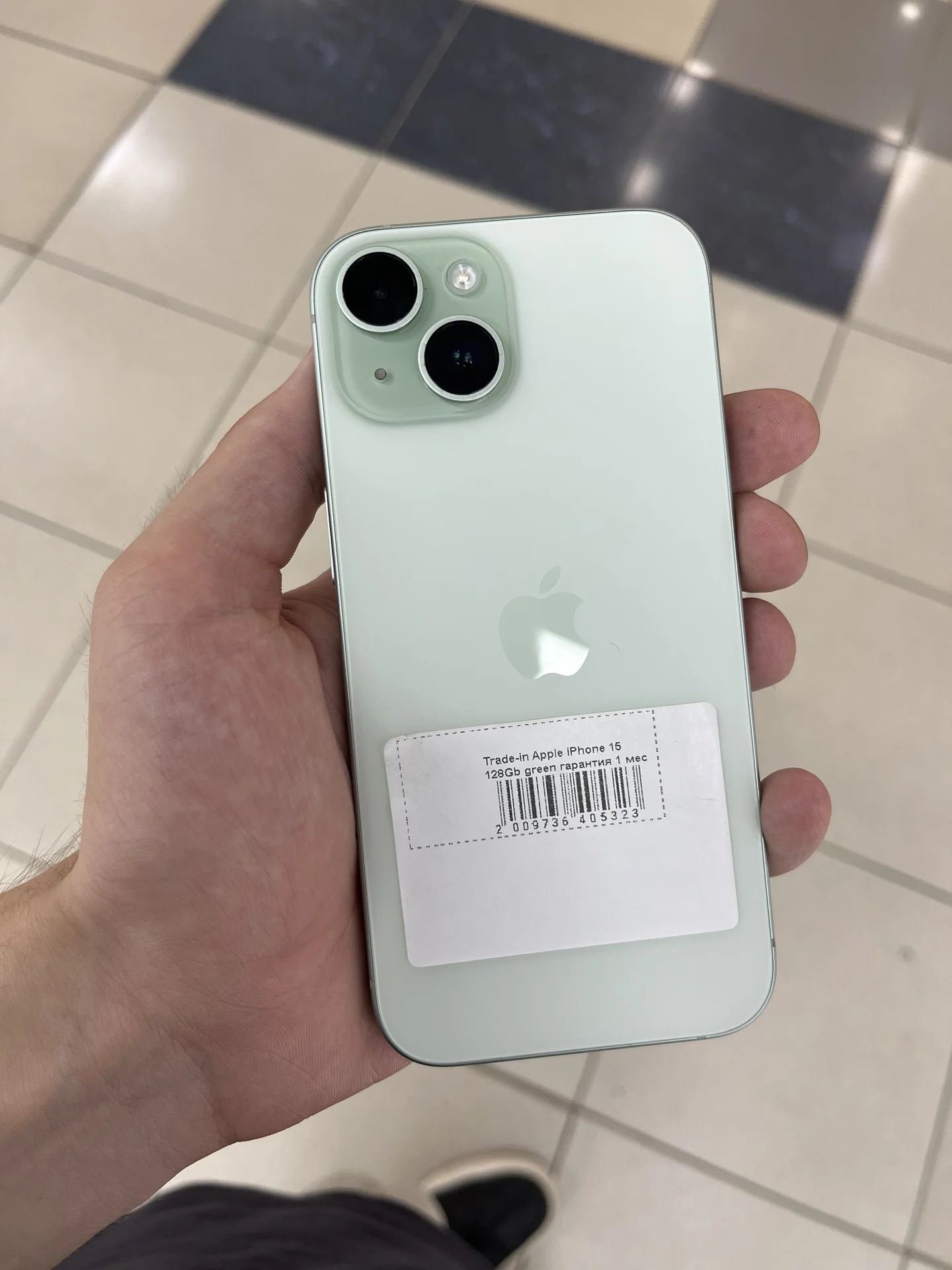 iPhone 15 128 Gb (гарантия 1 мес.) - изображение 1