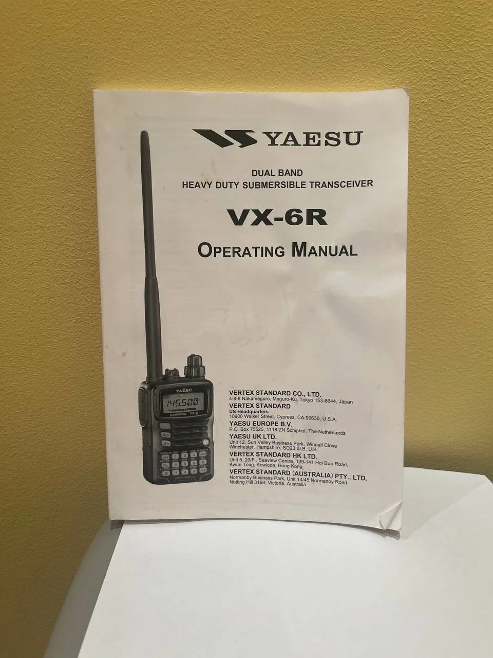 Рации Yaesu VX-6R (2 шт) оригинал - миниатюра 2