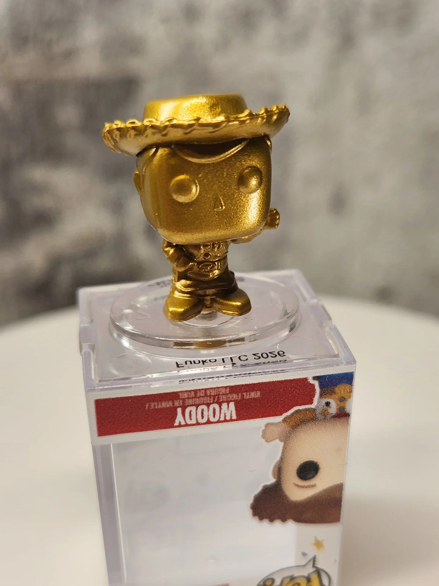 фигурка Funko bitty pop Woody gold - миниатюра 4
