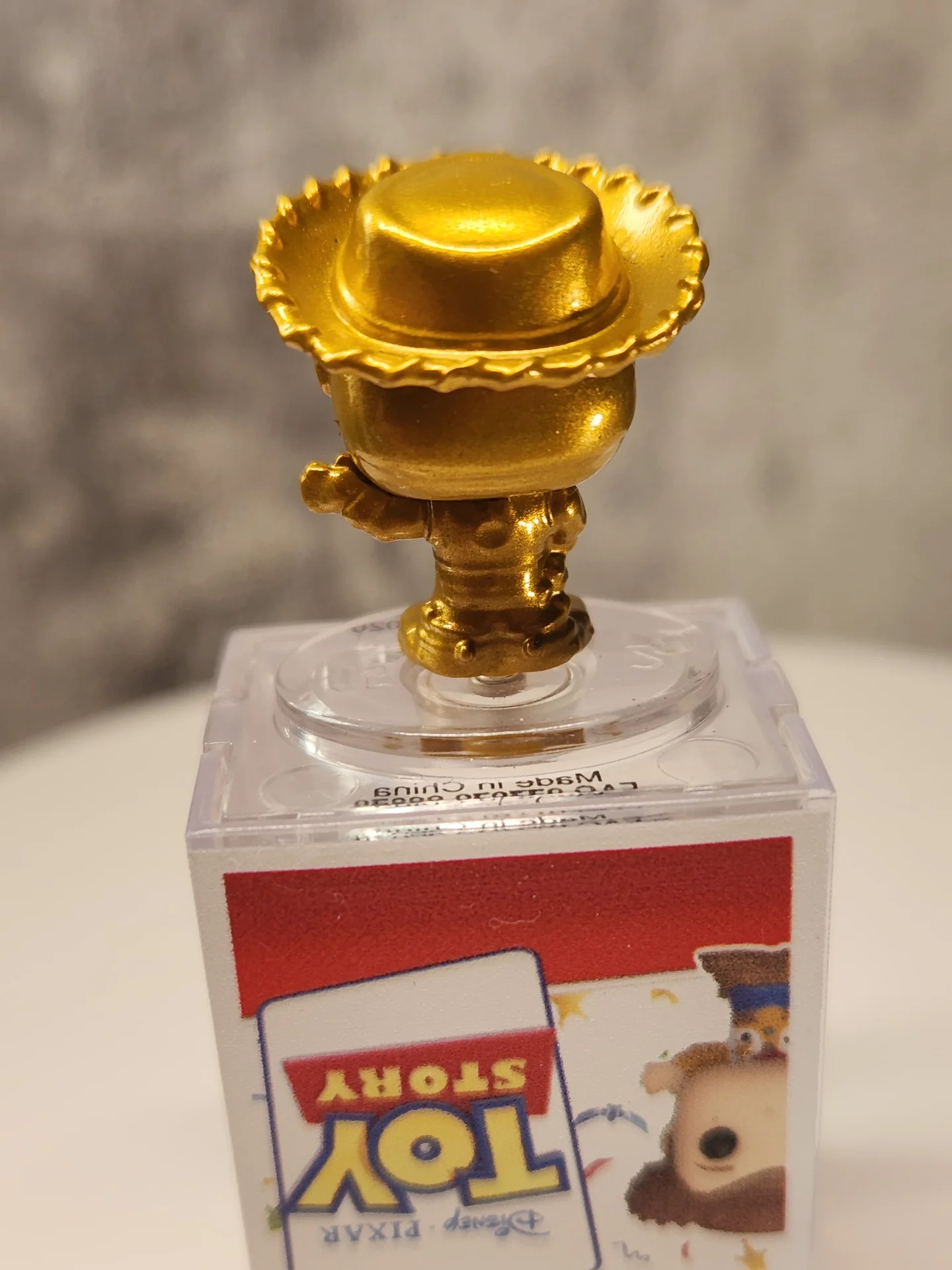 фигурка Funko bitty pop Woody gold - миниатюра 5