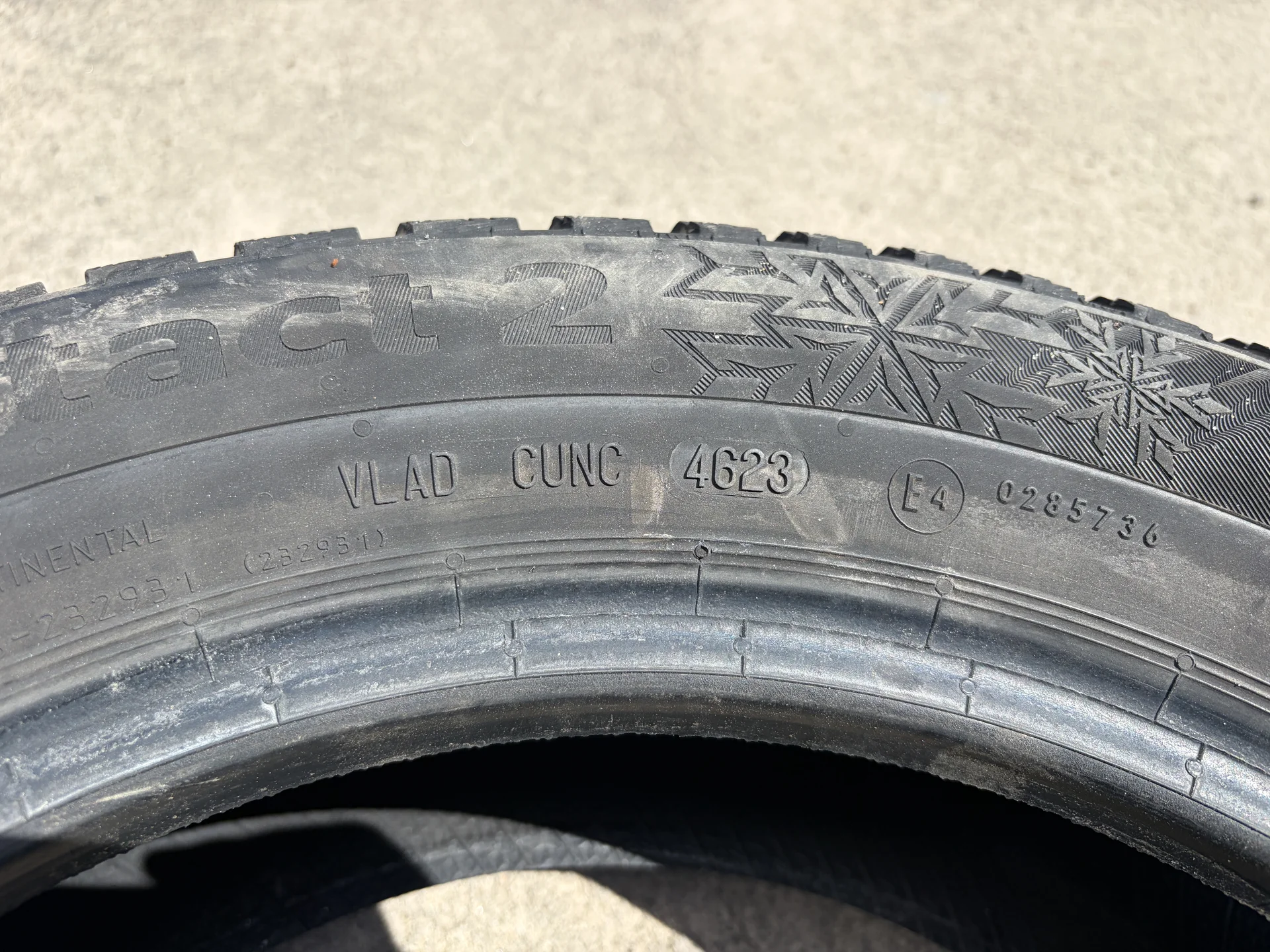 Continental IceContact2 185/60 R15 - миниатюра 4