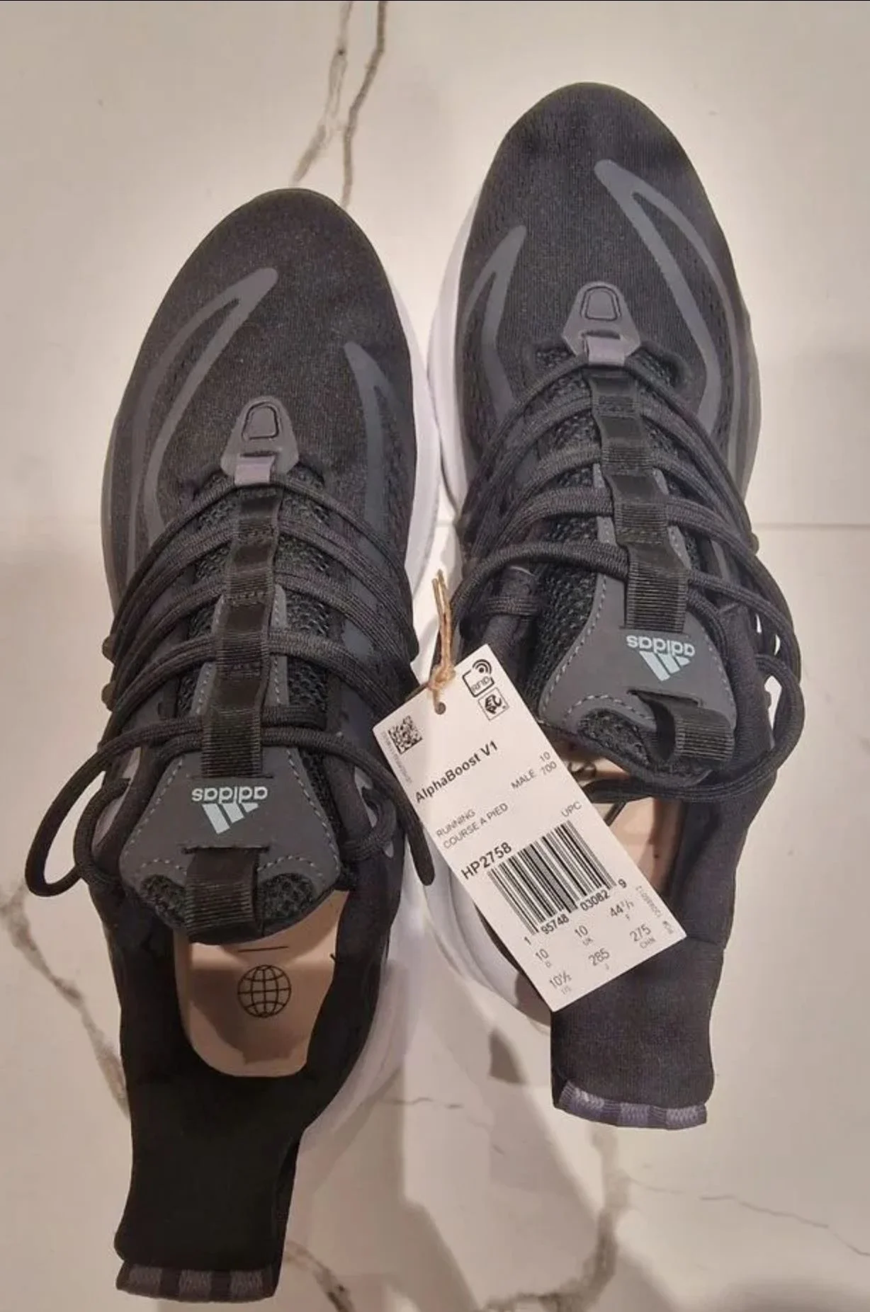 Кроссовки Adidas Alphaboost V1 (оригинал) - миниатюра 3