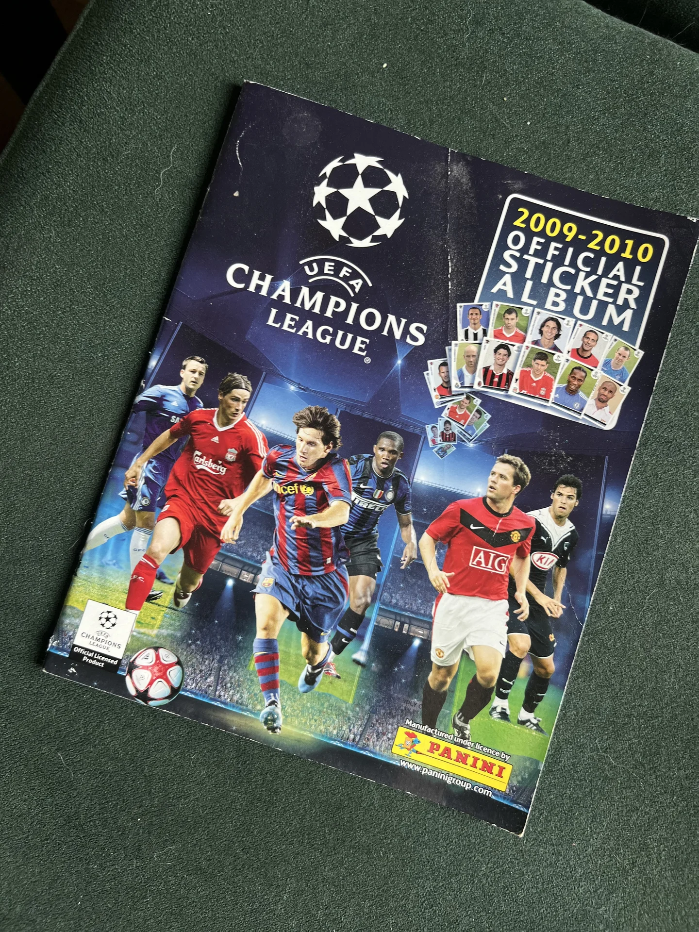 Стикербук Лига Чемпионов UEFA 2009-2010 - изображение 1