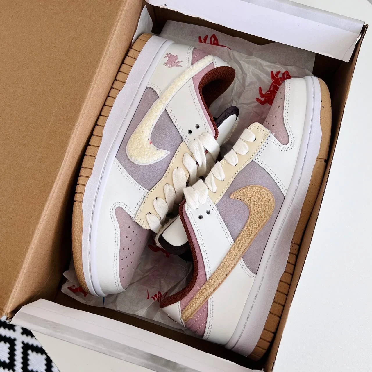 Кроссовки Nike Dunk Low Rabbit - изображение 1