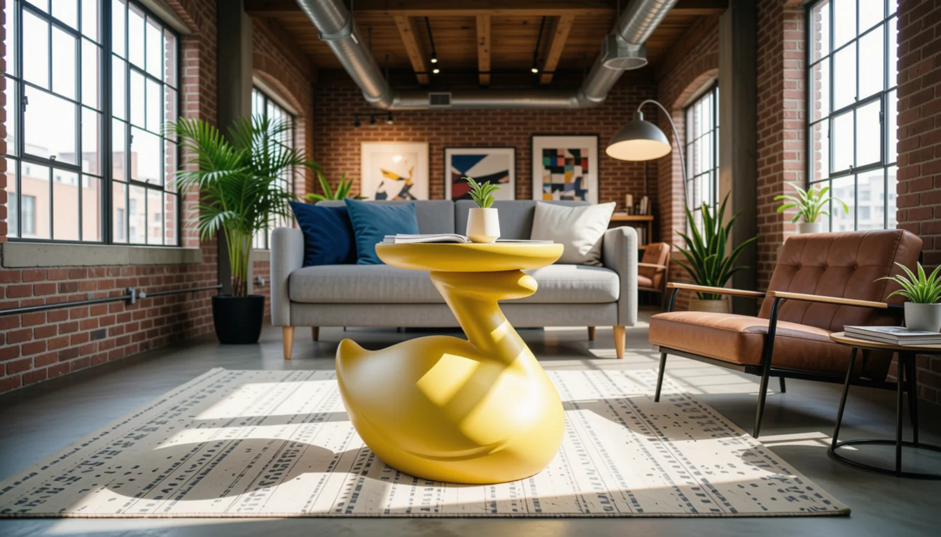 Журнальный стол Лебедь из Pinterest (Duck Table) - изображение 1