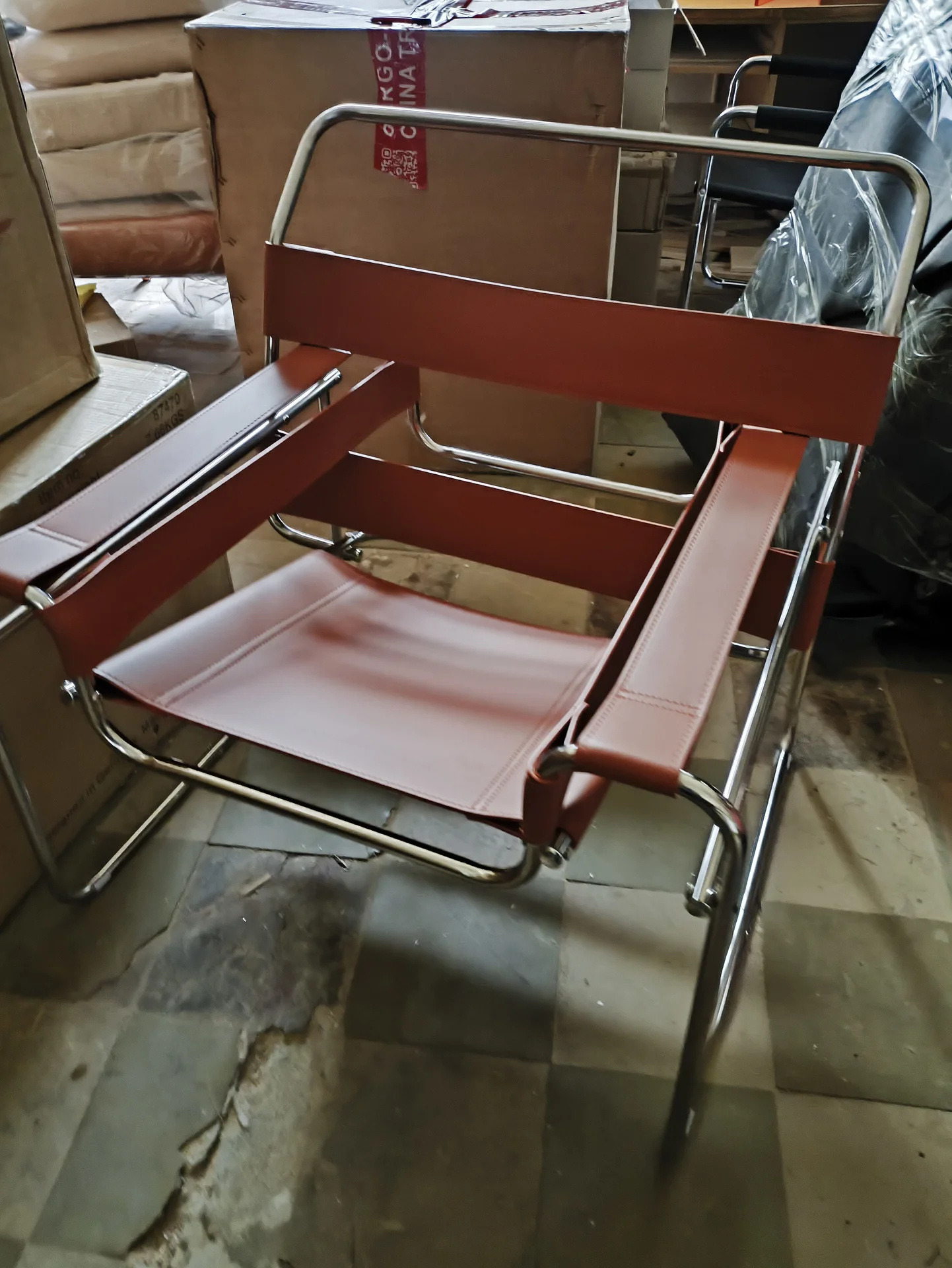 Кресло в стиле Wassily Chair - миниатюра 2