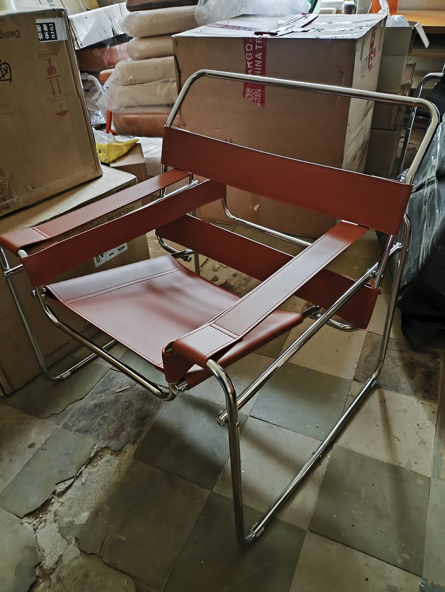 Кресло в стиле Wassily Chair - миниатюра 7