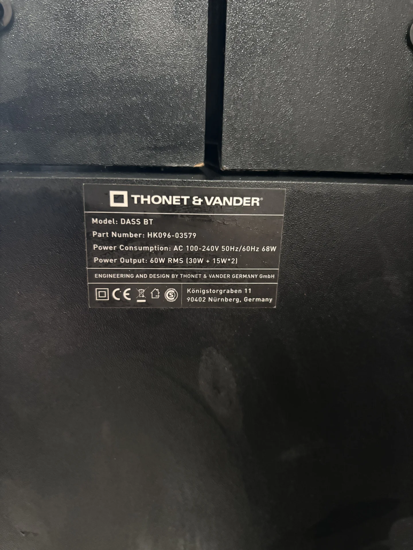 Акустическая система thonet & vander - миниатюра 6