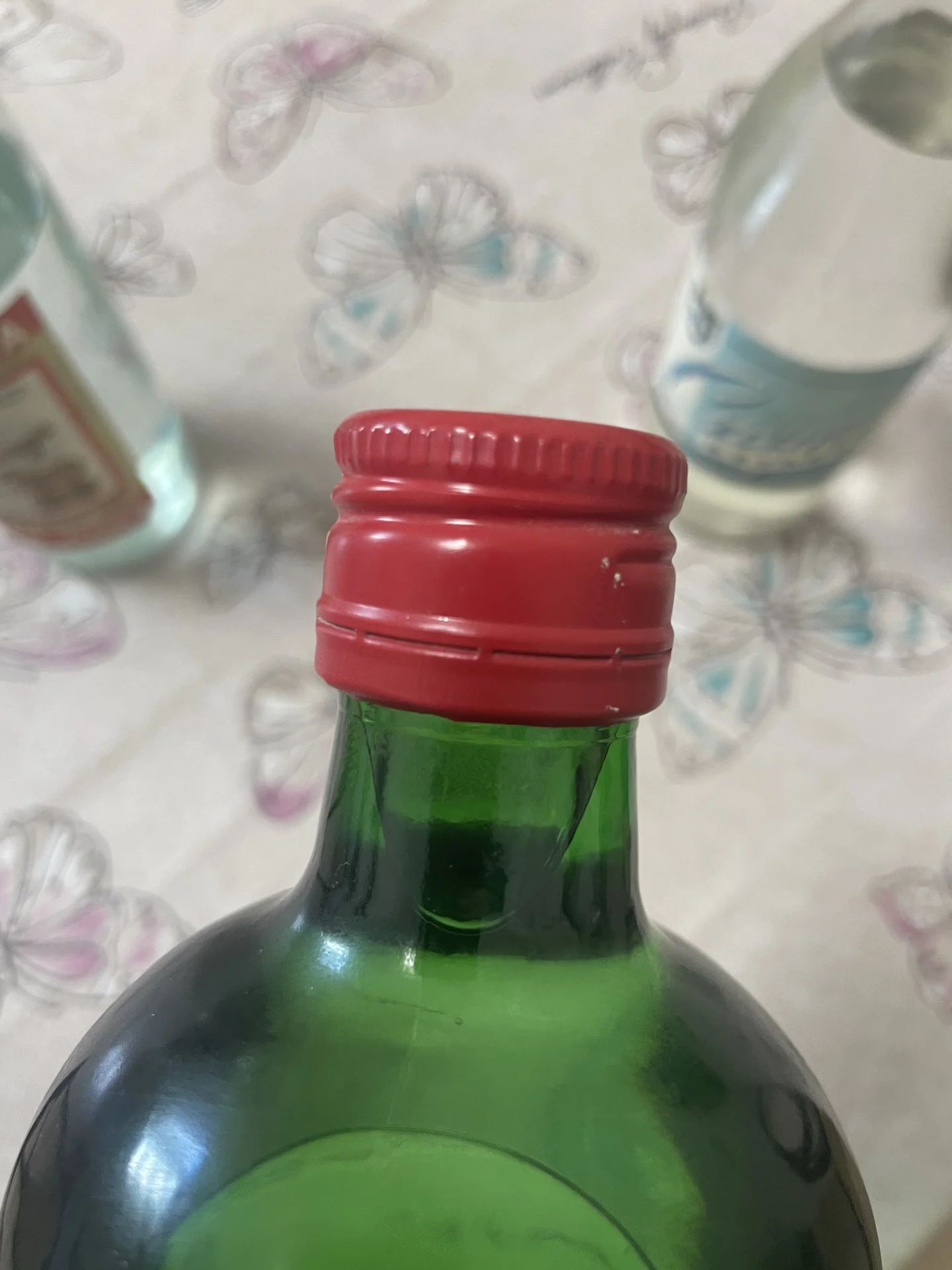 Раритет. Бутылки запечатанные в заводские пломбы. - миниатюра 7
