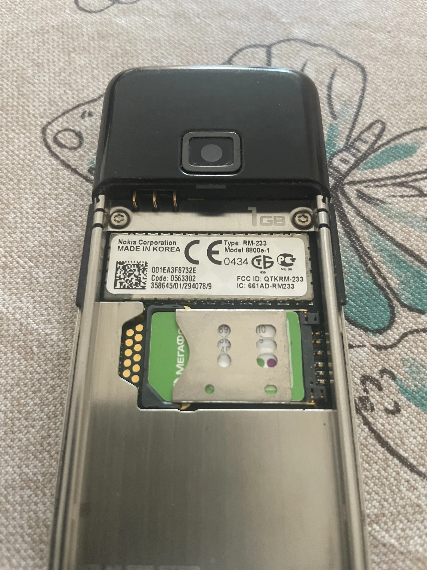 nokia 8800 saphire arte - миниатюра 6