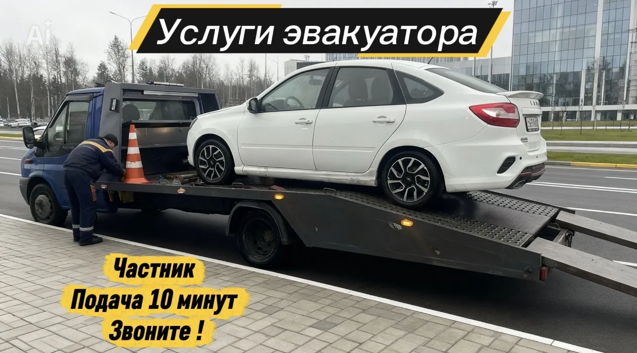 Услуги эвакуатора. Частник. Звоните срочно! - миниатюра 7