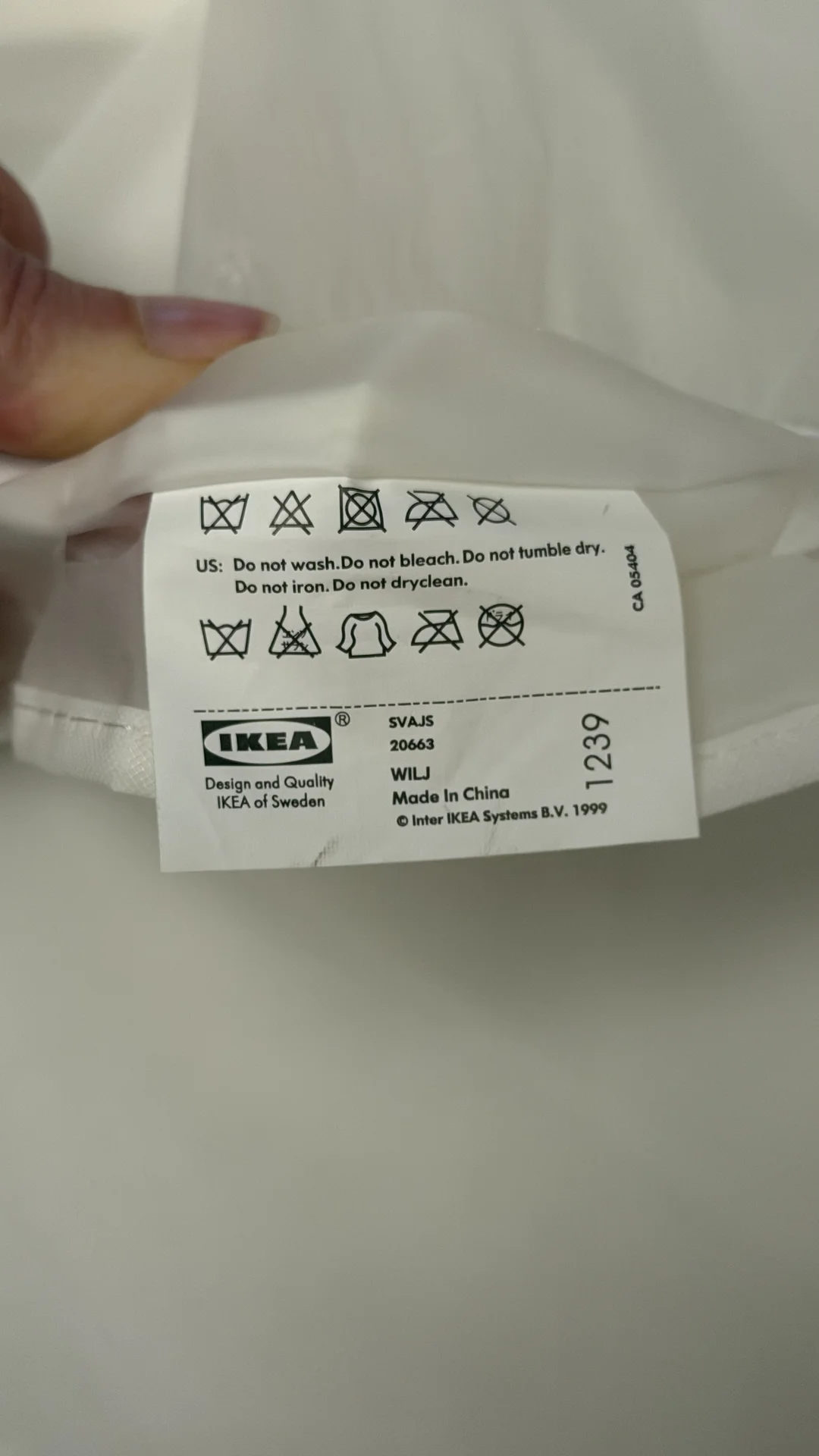 кофр чехол для одежды ikea - миниатюра 2