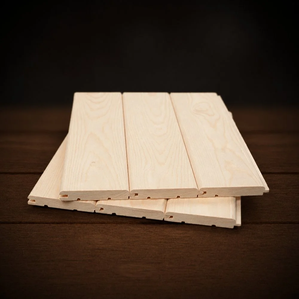 Вагонка ангарская сосна 14 × 90 × 2–4 м, сорт Экстра (сосна/ель)