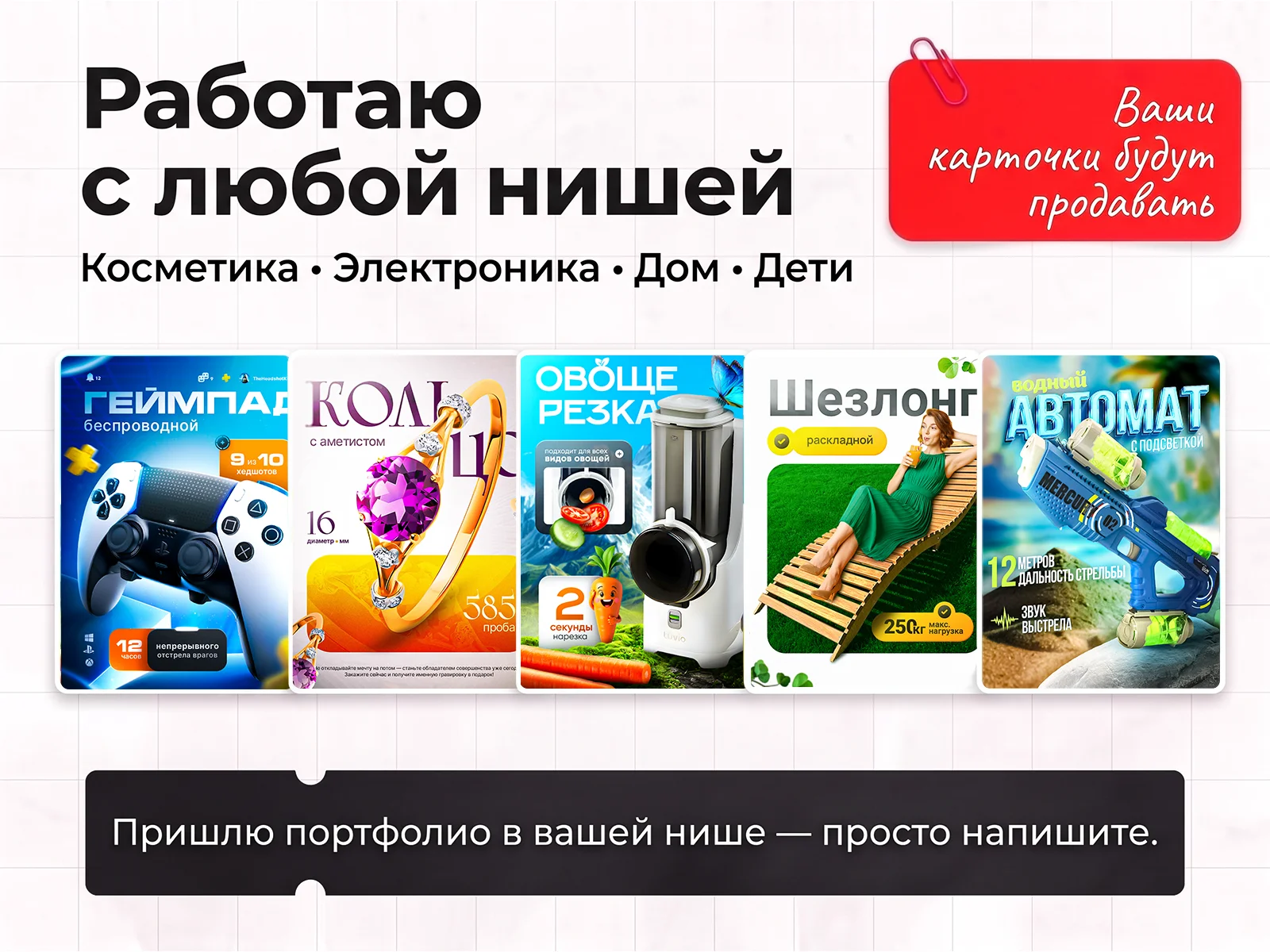 Инфографика для маркетплейсов Ozon и Wildberries - миниатюра 4