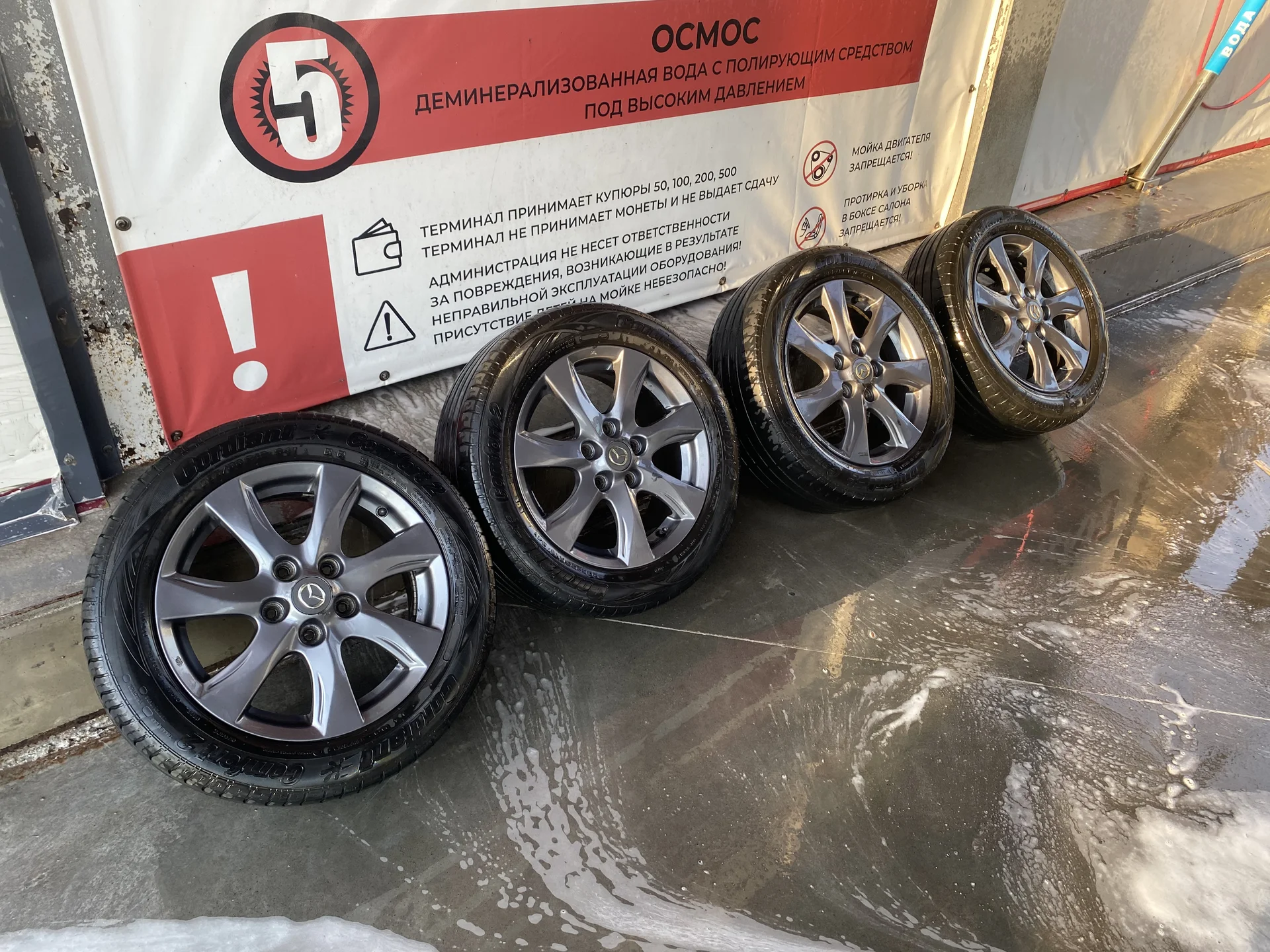 Колеса MAZDA R16 с резиной - изображение 1