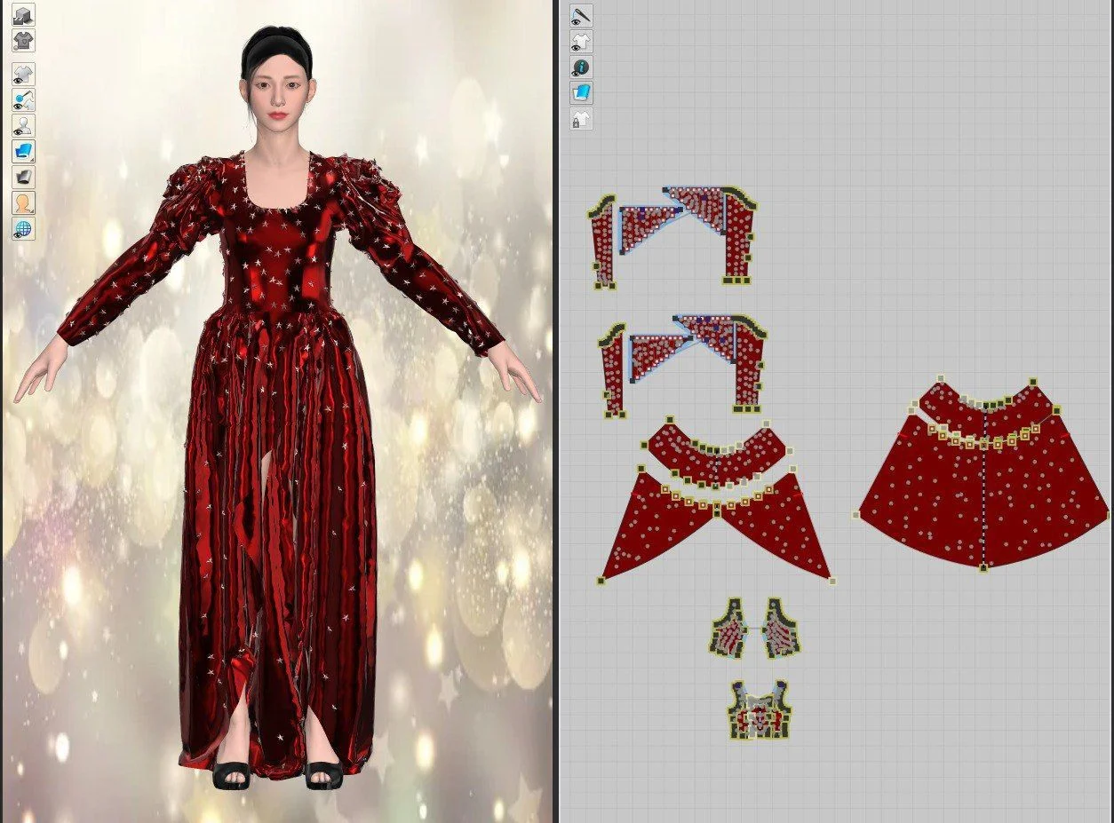 Лекала Grafis 12, CLO 3D - миниатюра 3