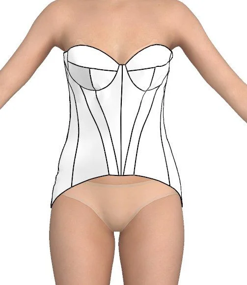 Лекала Grafis 12, CLO 3D - миниатюра 9