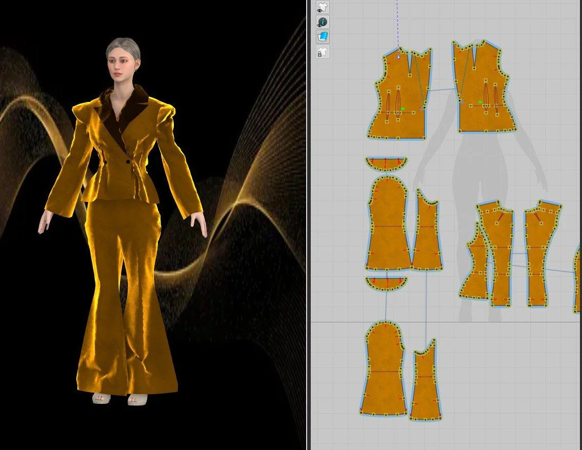 Лекала Grafis 12, CLO 3D - миниатюра 15