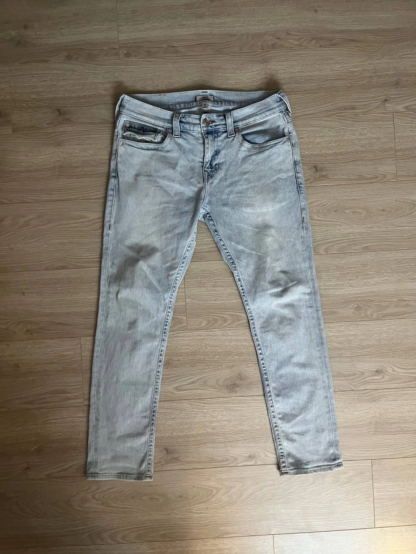 джинсы true religion M ( 31) rocco relaxed skinny - миниатюра 2
