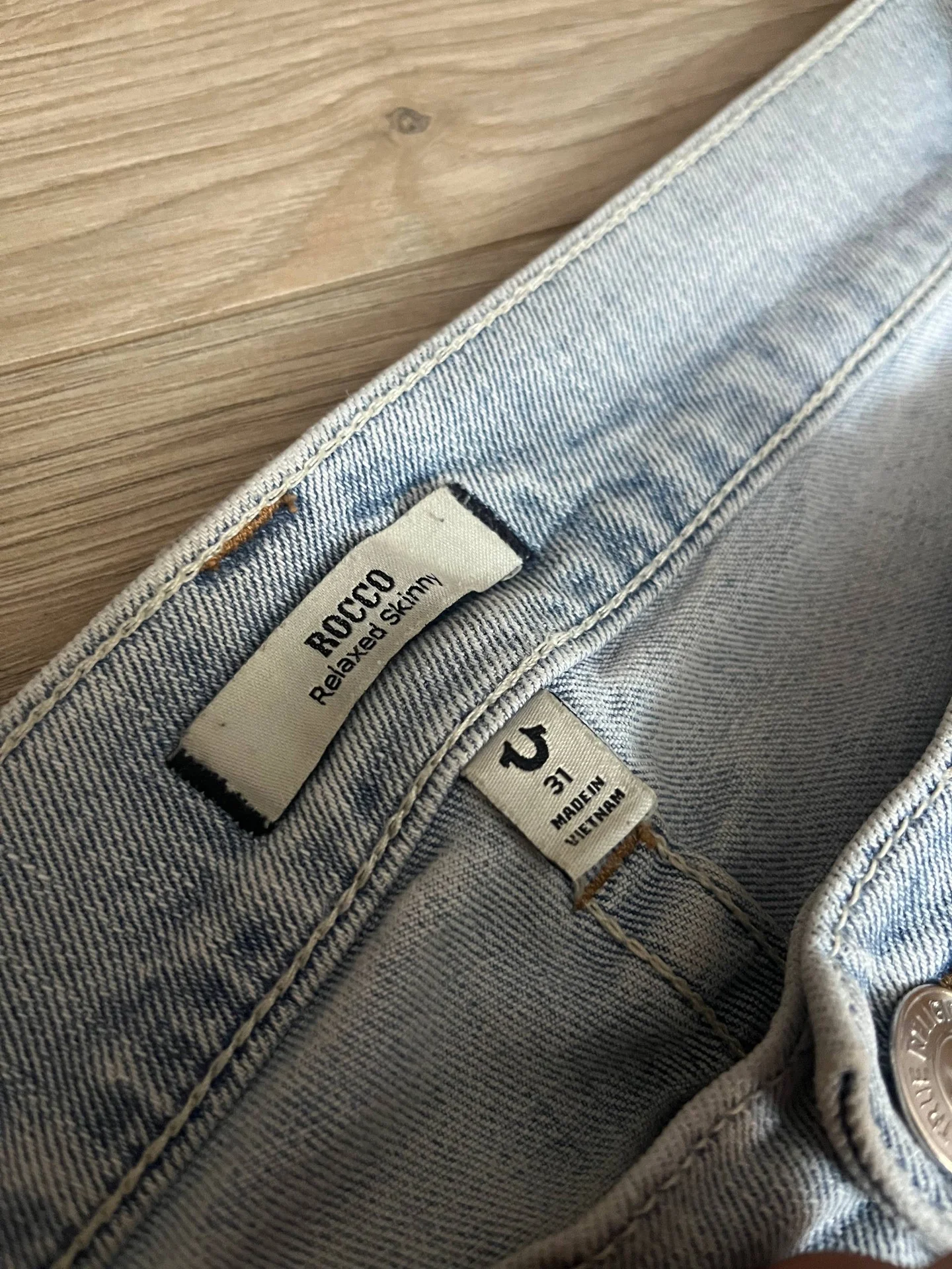 джинсы true religion M ( 31) rocco relaxed skinny - миниатюра 5