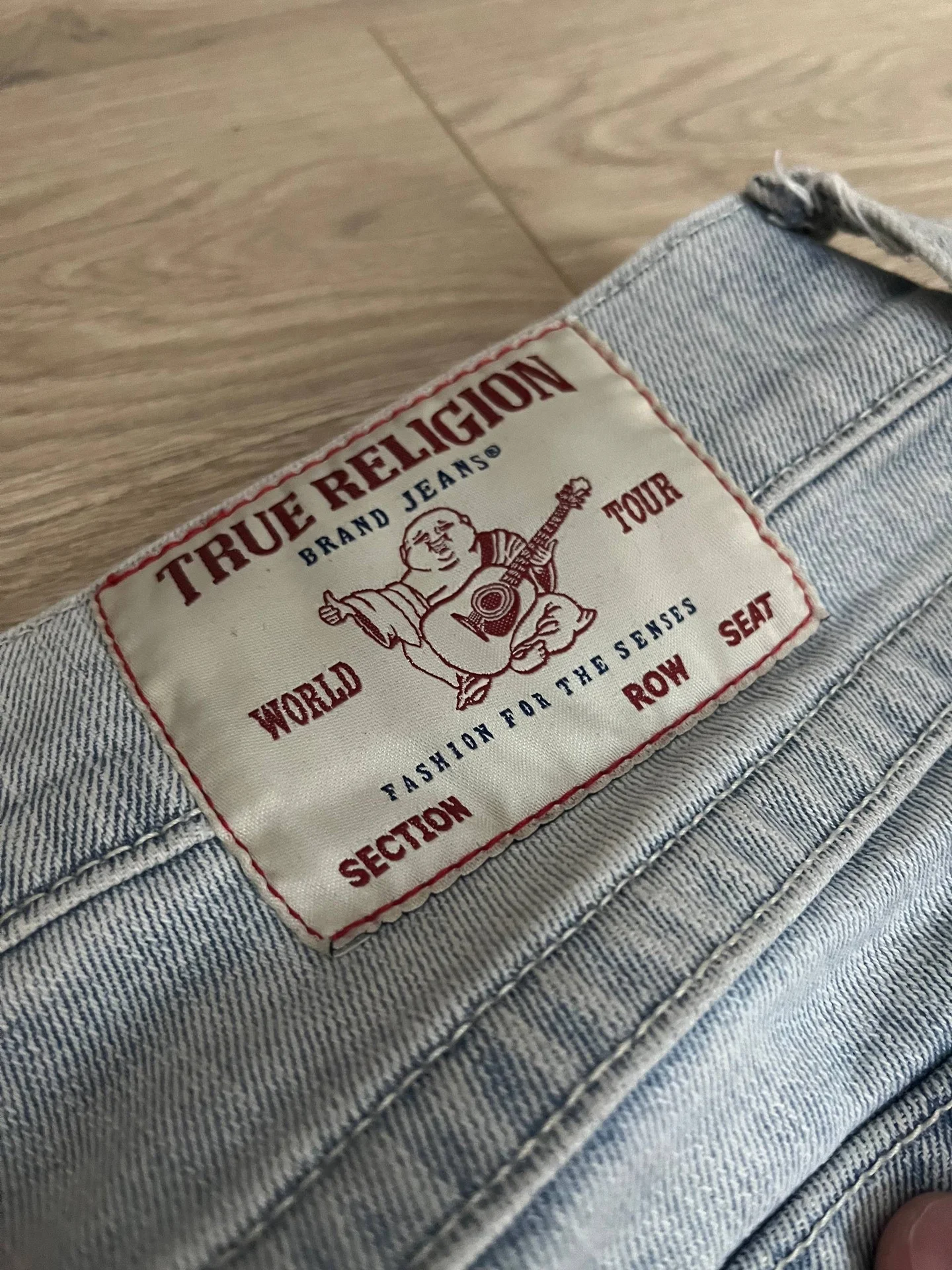 джинсы true religion M ( 31) rocco relaxed skinny - миниатюра 8