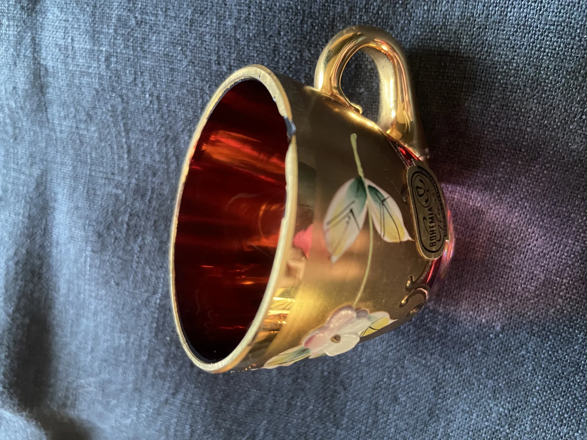 Сервиз кофейный Bohemia винтаж - миниатюра 14