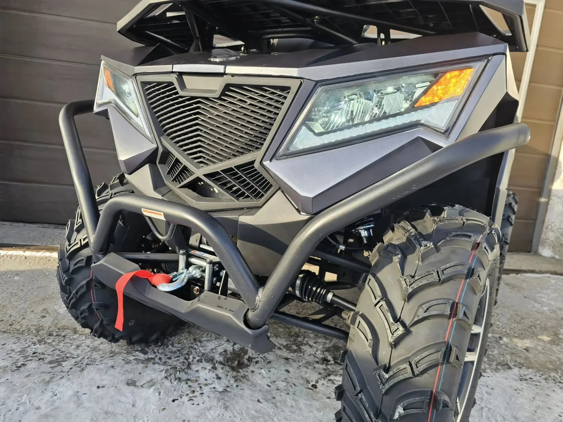 Квадроцикл Apollo 400 EFI EPS 4WD «Черный» - миниатюра 4