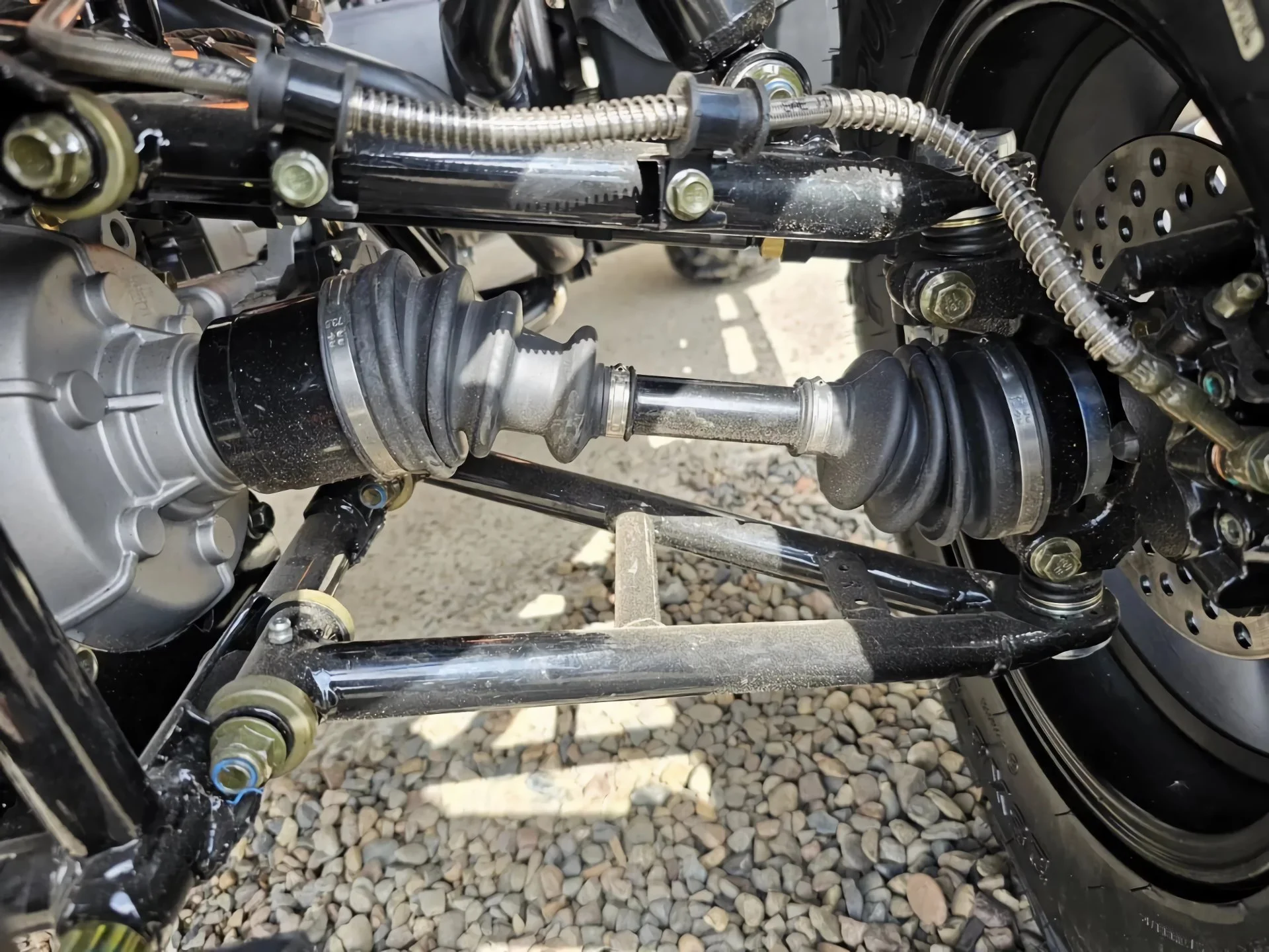 Квадроцикл Loncin Sumahao 400 EFI EPS 4х4 «Оранжевый» - миниатюра 16