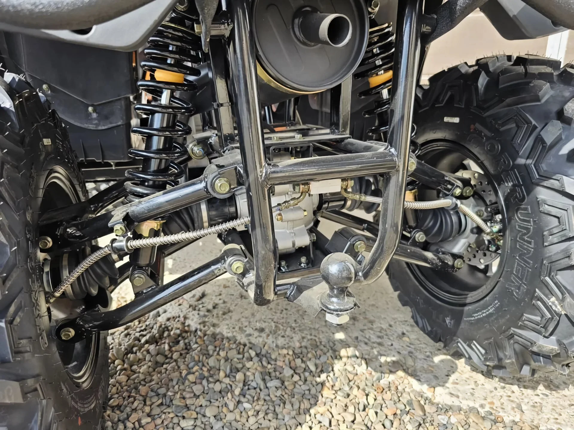 Квадроцикл Loncin Sumahao 400 EFI EPS 4х4 «Оранжевый» - миниатюра 17