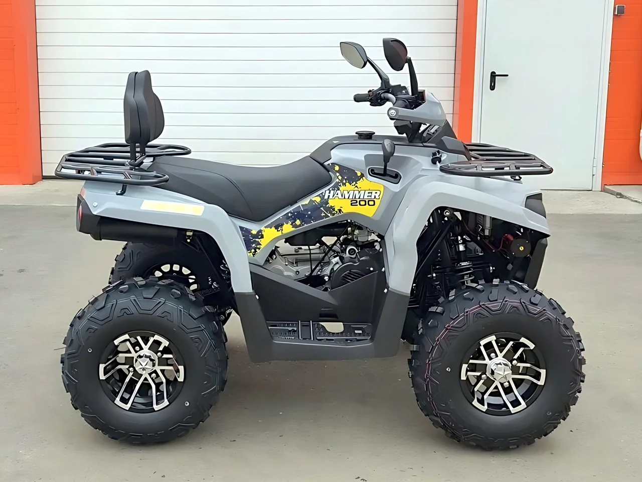 Квадроцикл Mikilon Hammer 200L Pro «Серый» - миниатюра 6