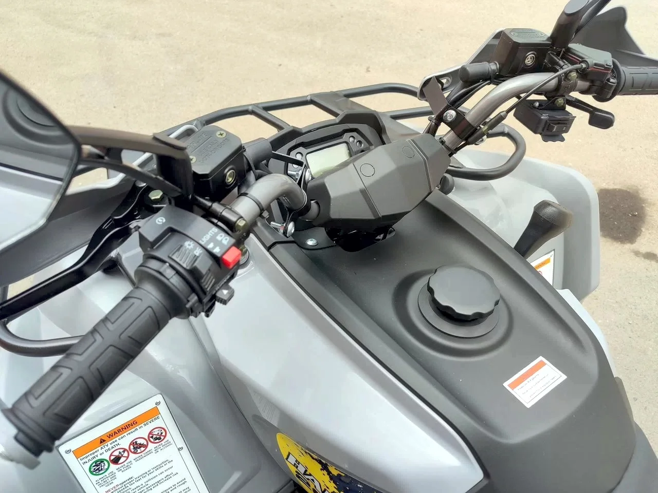 Квадроцикл Mikilon Hammer 200L Pro «Серый» - миниатюра 9