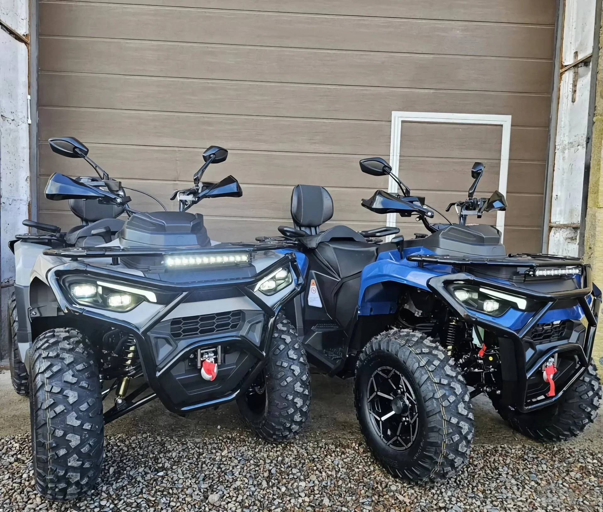 Квадроцикл Mikilon Hammer 300 Touring «Синий / Серый» - изображение 1