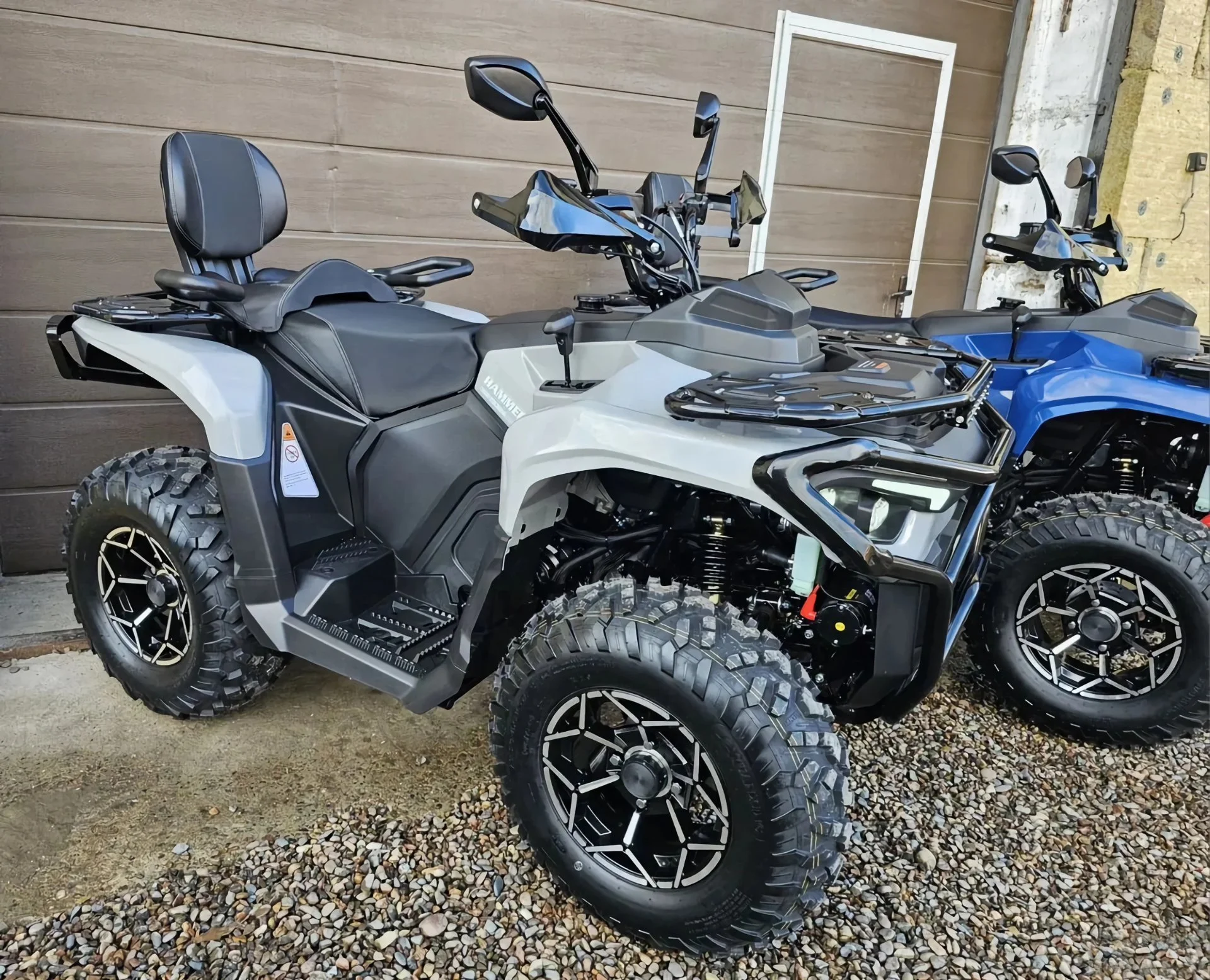 Квадроцикл Mikilon Hammer 300 Touring «Синий / Серый» - миниатюра 2