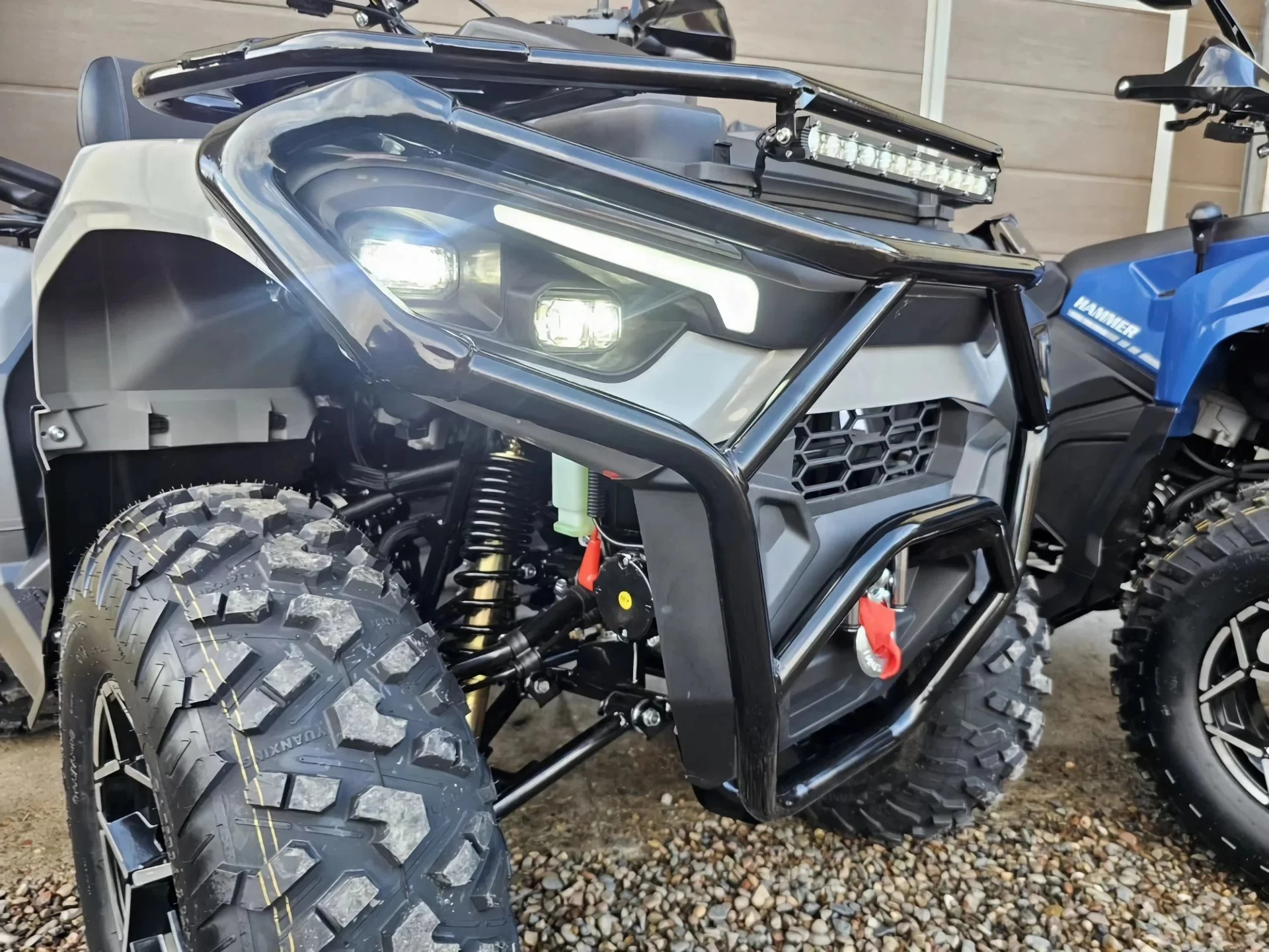 Квадроцикл Mikilon Hammer 300 Touring «Синий / Серый» - миниатюра 3