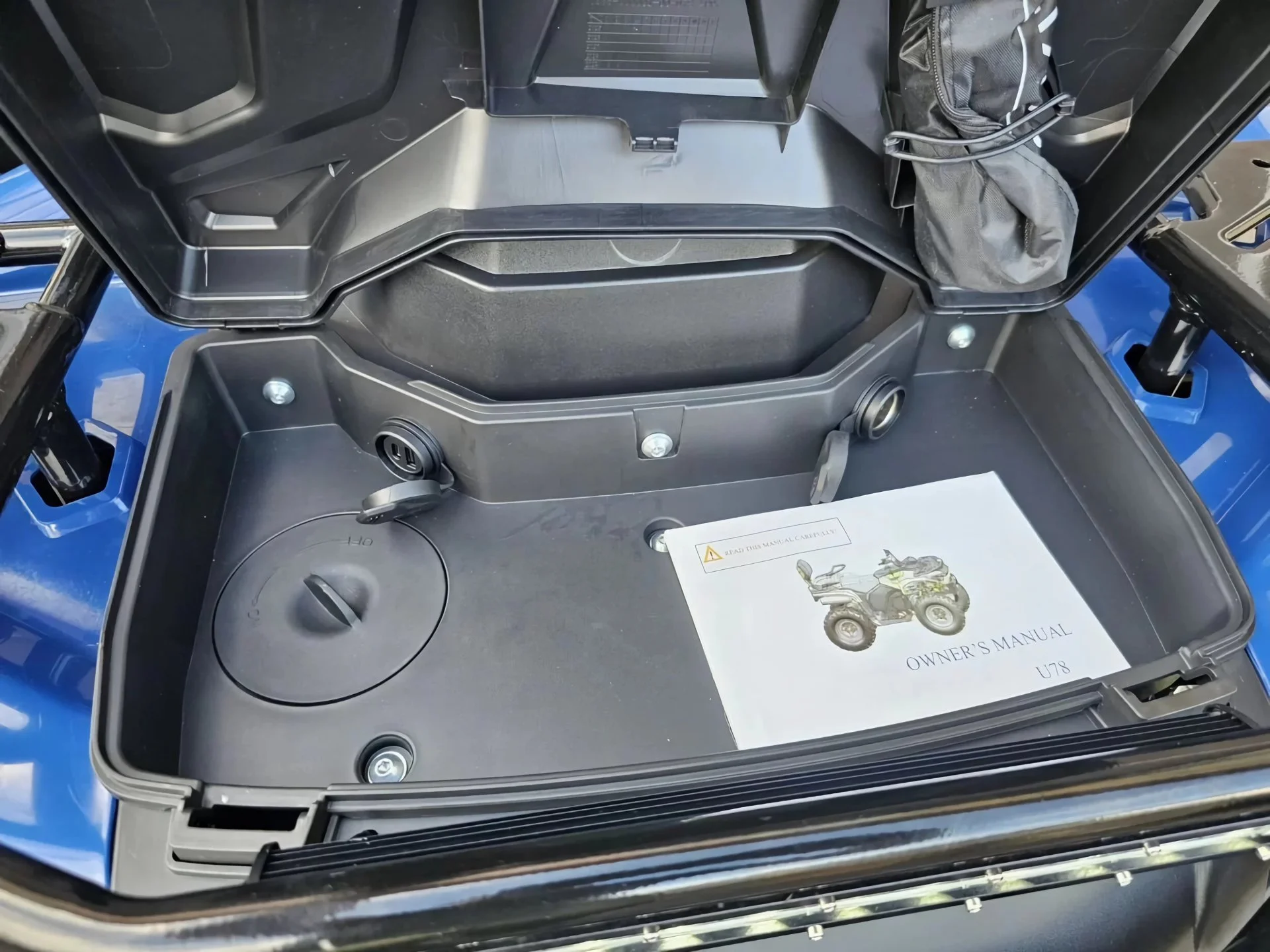 Квадроцикл Mikilon Hammer 300 Touring «Синий / Серый» - миниатюра 4