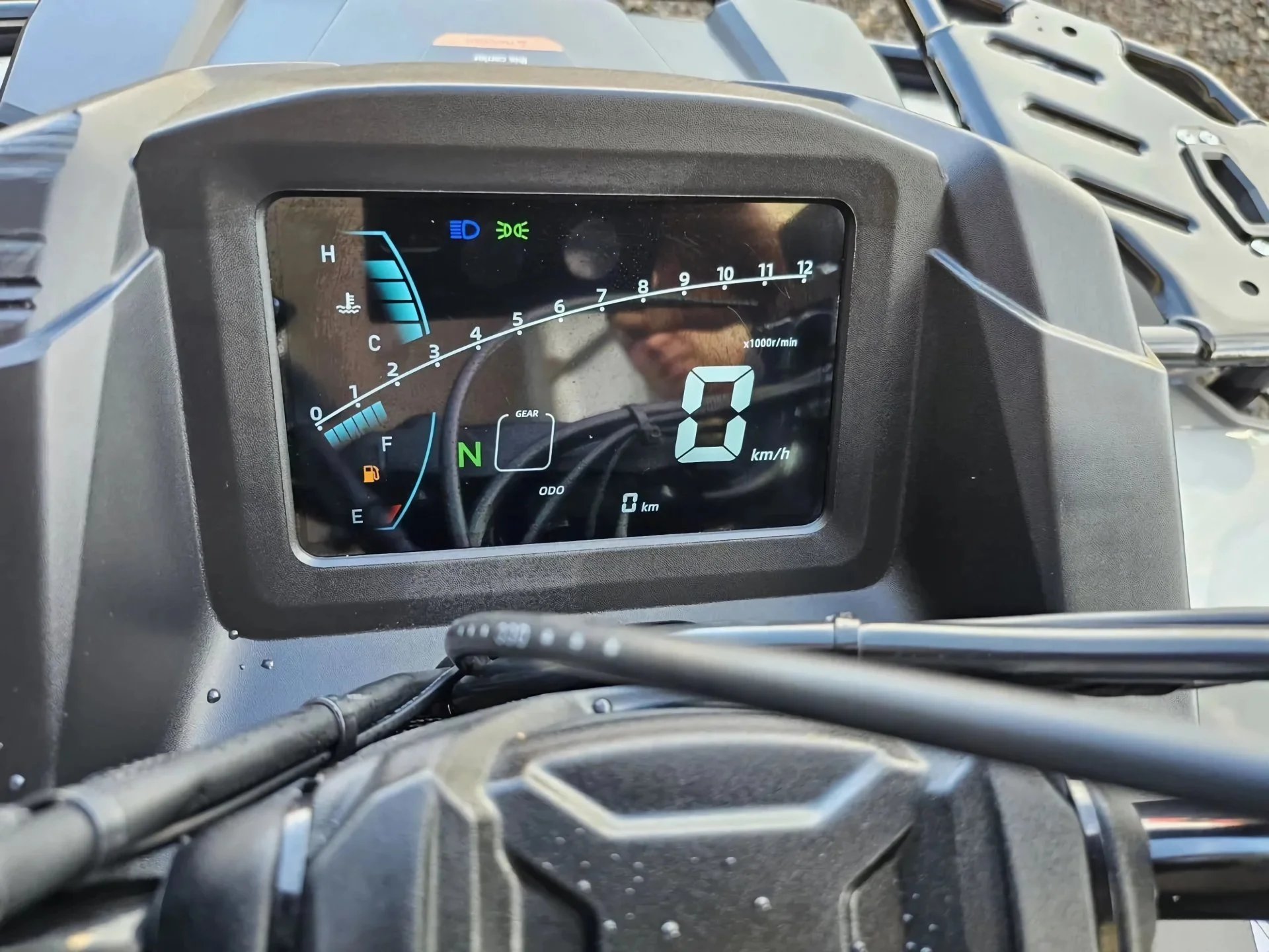 Квадроцикл Mikilon Hammer 300 Touring «Синий / Серый» - миниатюра 5