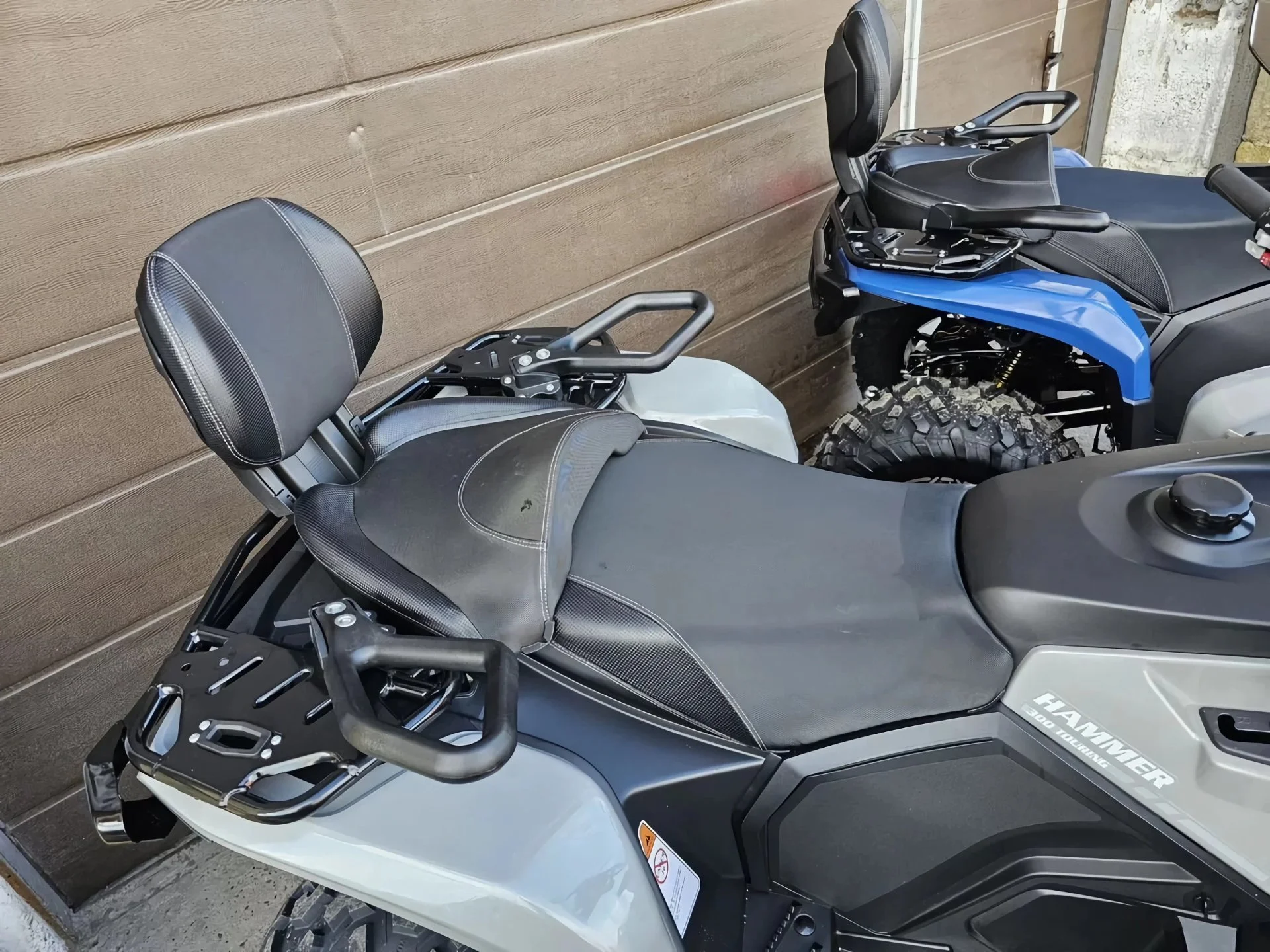 Квадроцикл Mikilon Hammer 300 Touring «Синий / Серый» - миниатюра 9
