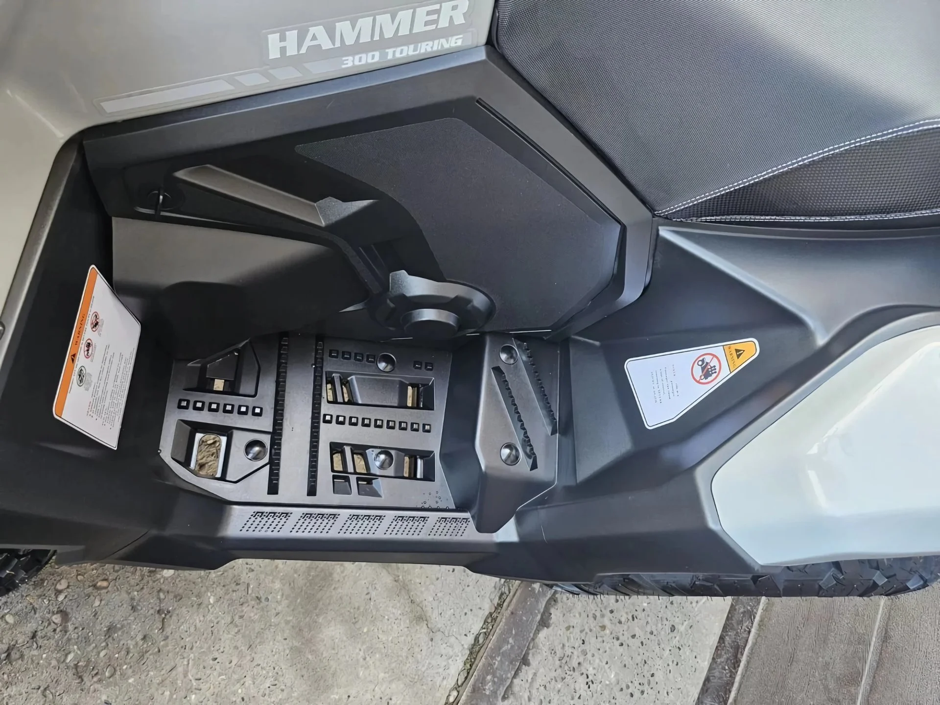 Квадроцикл Mikilon Hammer 300 Touring «Синий / Серый» - миниатюра 12