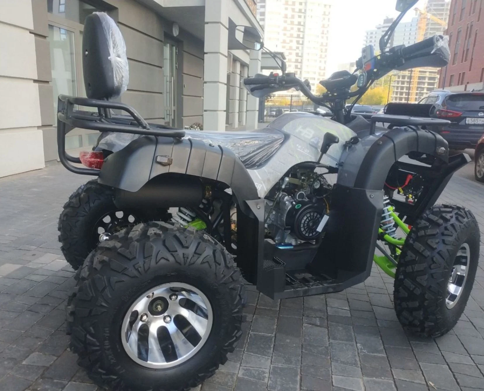 Квадроцикл Hummer Max 200 «Серый» - миниатюра 4