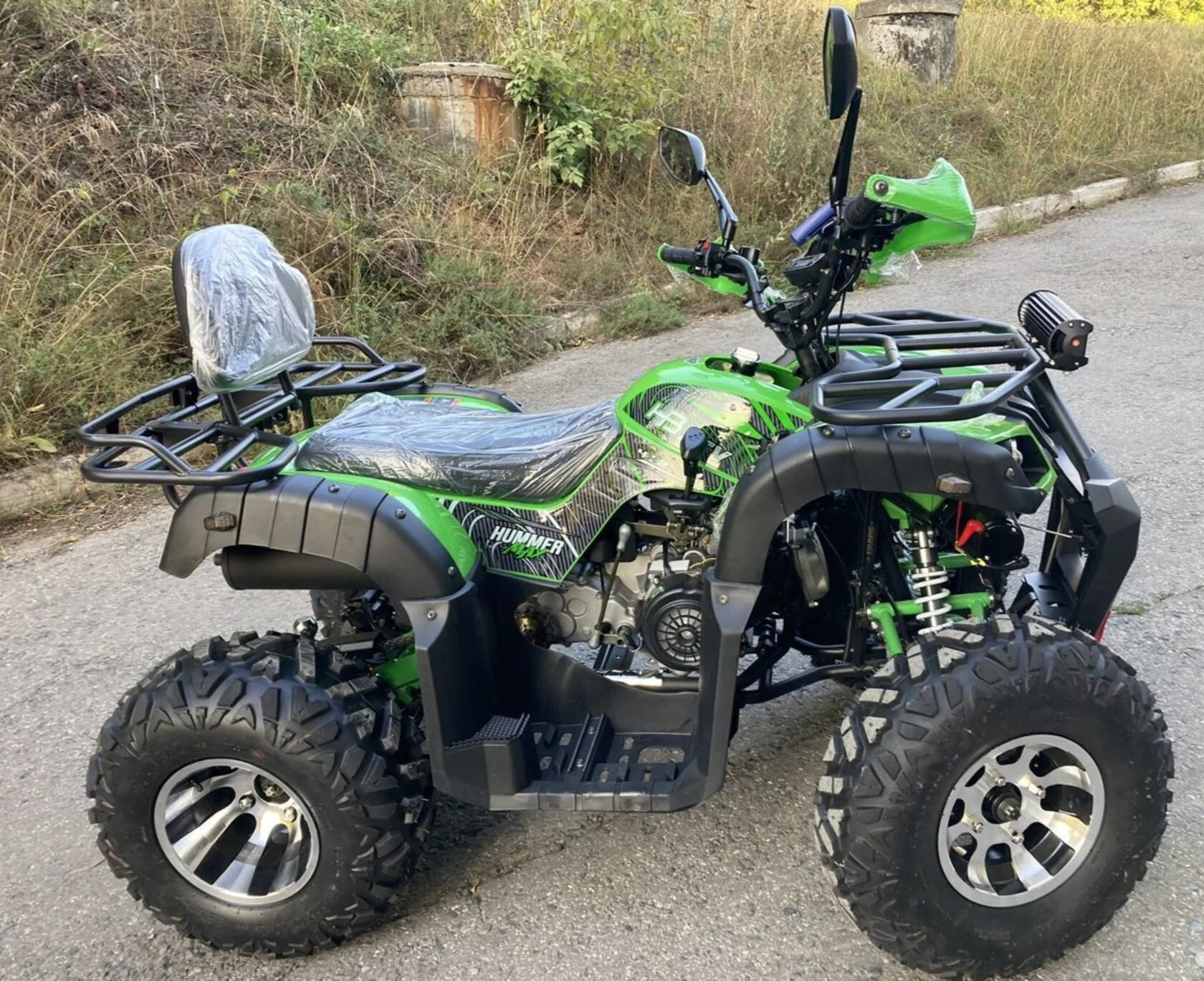 Квадроцикл Hummer Max 200 «Серый» - миниатюра 5