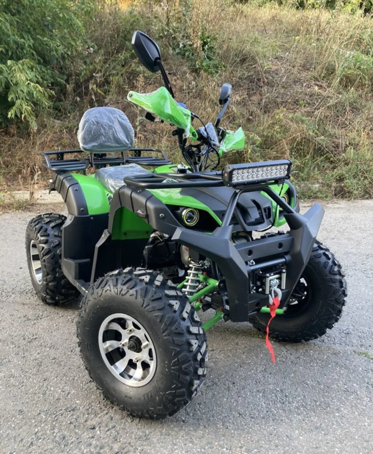 Квадроцикл Hummer Max 200 «Серый» - миниатюра 6