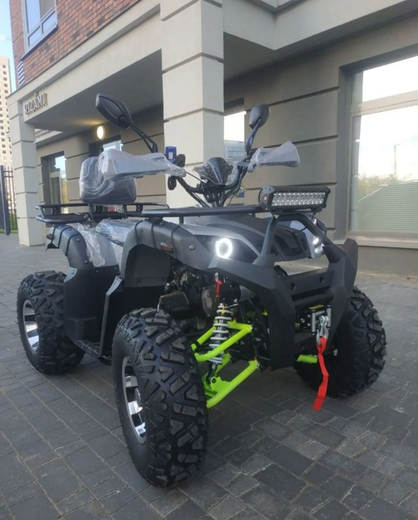 Квадроцикл Hummer Max 200 «Серый» - миниатюра 7
