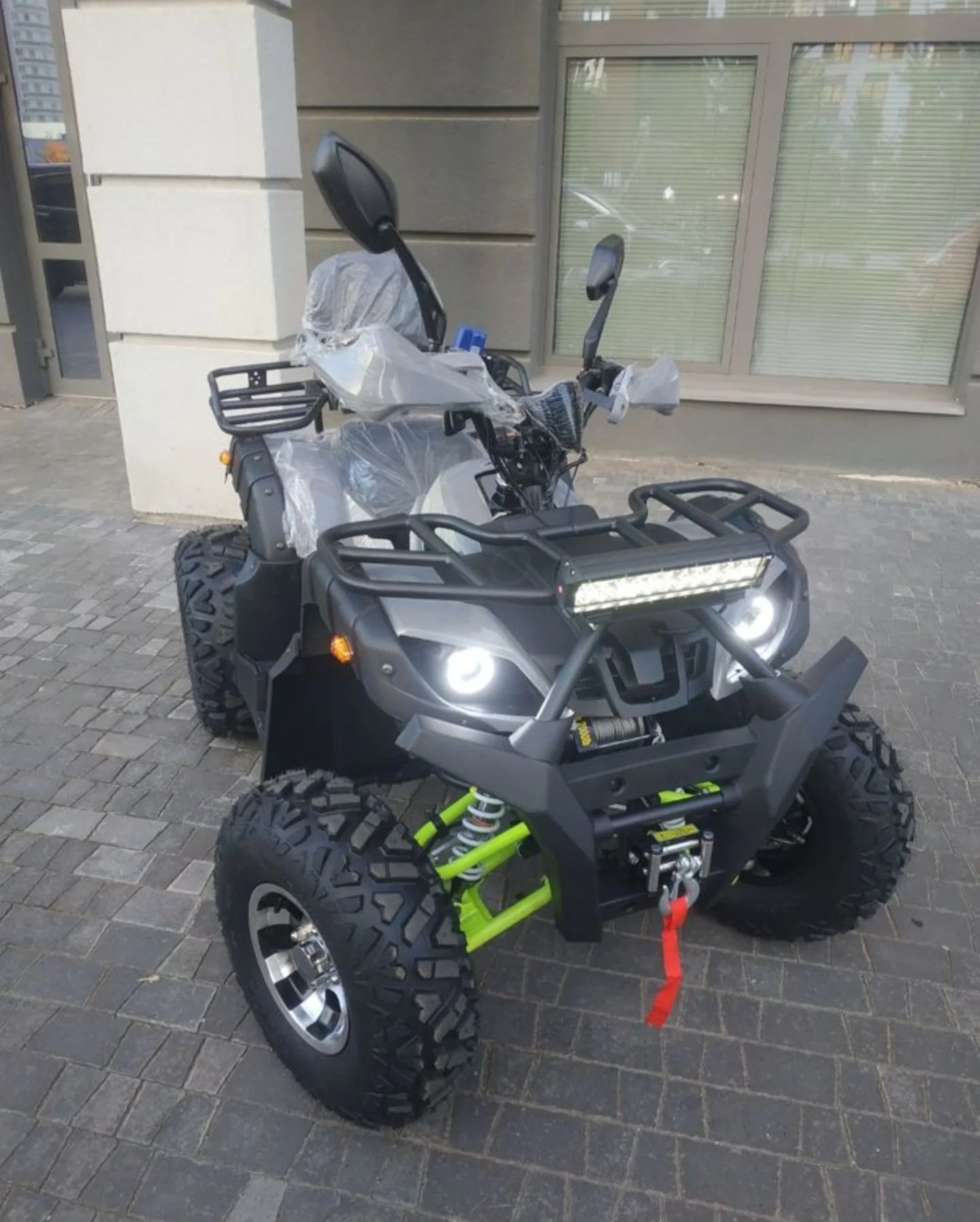 Квадроцикл Hummer Max 200 «Серый» - миниатюра 8