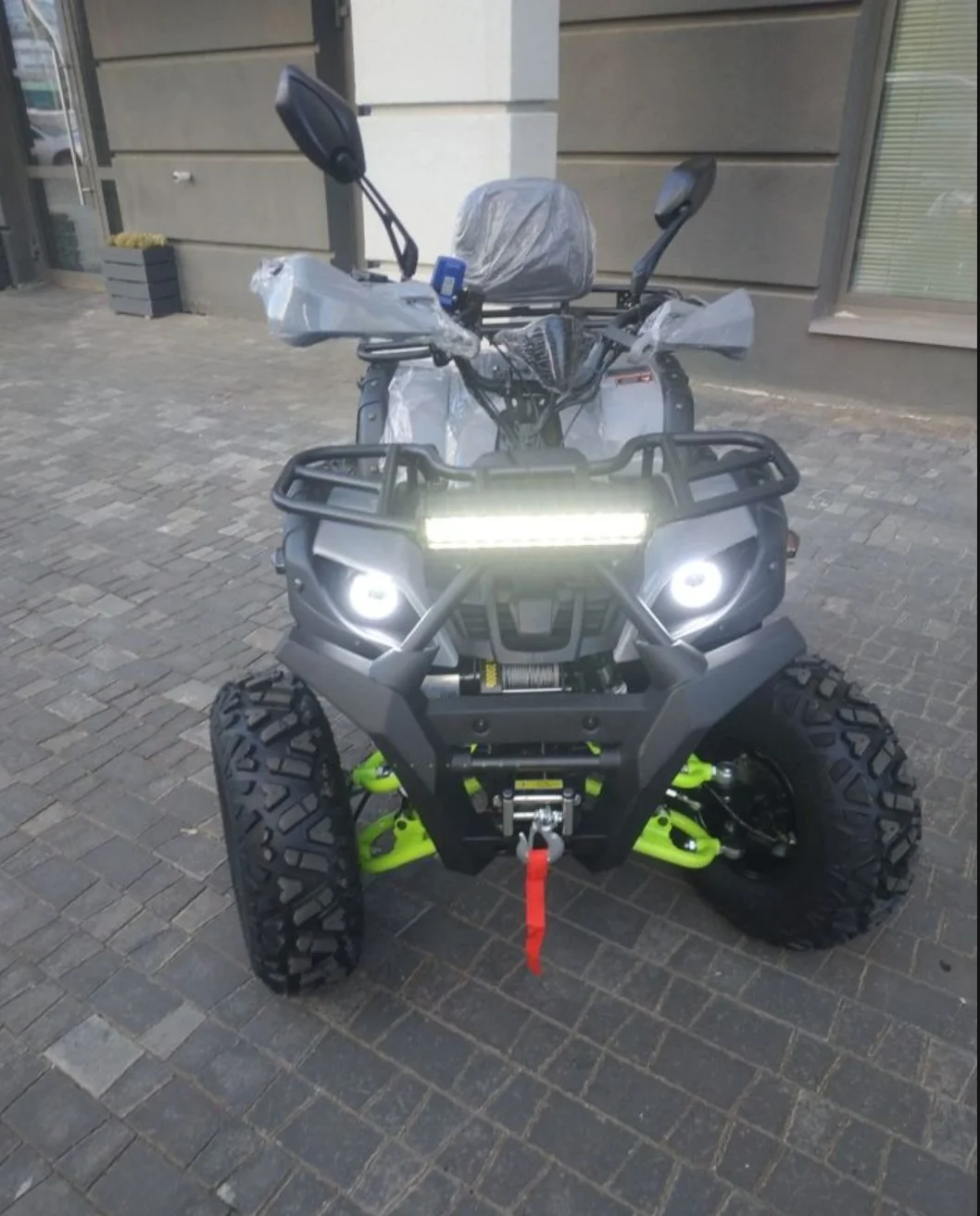 Квадроцикл Hummer Max 200 «Серый» - миниатюра 9