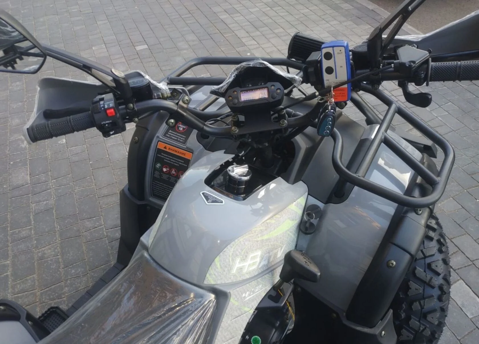 Квадроцикл Hummer Max 200 «Серый» - миниатюра 13